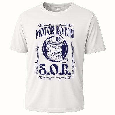 Motor Boating Sob Funny Motorboat Humor Captain Owner Performance Shirt