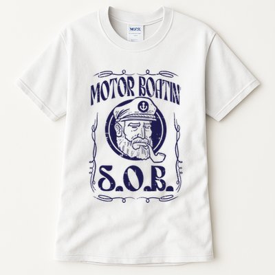 Motor Boating Sob Funny Motorboat Humor Captain Owner Tall T-Shirt