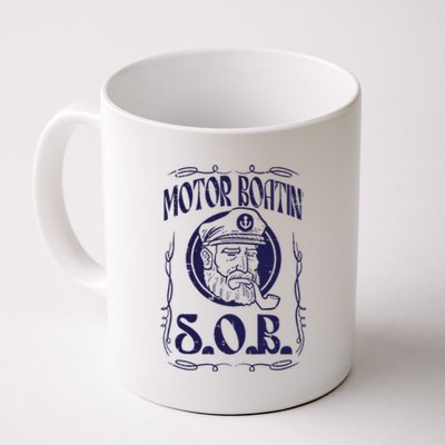 Motor Boating Sob Funny Motorboat Humor Captain Owner Coffee Mug