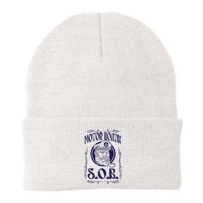 Motor Boating Sob Funny Motorboat Humor Captain Owner Beanie