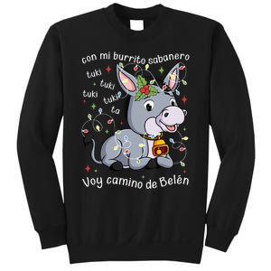 Mi Burrito Sabanero Mexican Tuki Tuki Donkey Latino Xmas Swea Sweatshirt