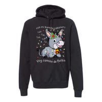 Mi Burrito Sabanero Mexican Tuki Tuki Donkey Latino Xmas Swea Premium Hoodie