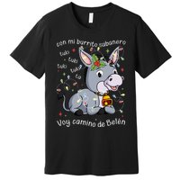 Mi Burrito Sabanero Mexican Tuki Tuki Donkey Latino Xmas Swea Premium T-Shirt