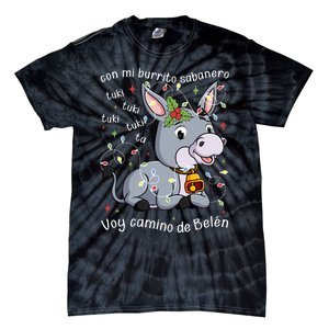 Mi Burrito Sabanero Mexican Tuki Tuki Donkey Latino Xmas Swea Tie-Dye T-Shirt