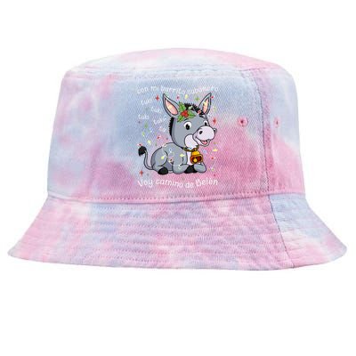 Mi Burrito Sabanero Mexican Tuki Tuki Donkey Latino Xmas Swea Tie-Dyed Bucket Hat