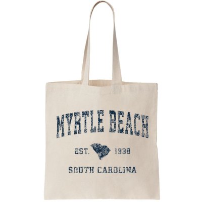 Myrtle Beach South Carolina Vintage Sports Design Print Bag