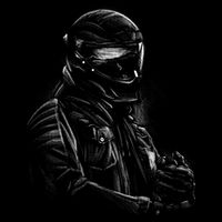 Motorcycle Biker Sketch Apron