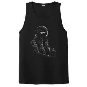 Motorcycle Biker Sketch PosiCharge Competitor Tank