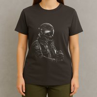 Motorcycle Biker Sketch T-Shirt