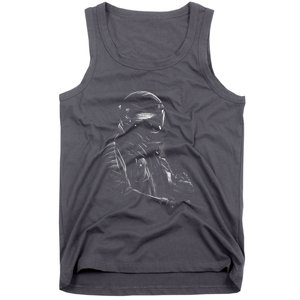 Motorcycle Biker Sketch Tank Top