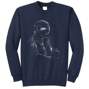 Motorcycle Biker Sketch Sweatshirt