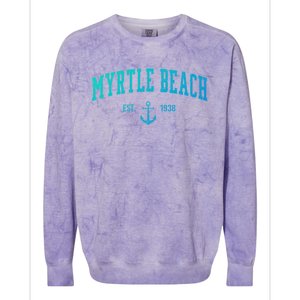 Myrtle Beach South Carolina Funny Gift And Colorblast Crewneck Sweatshirt