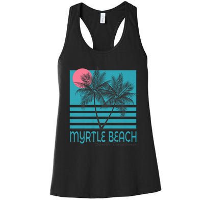 Myrtle Beach South Carolina Women's Racerback Tank