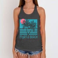 Myrtle Beach South Carolina Women's Knotted Racerback Tank