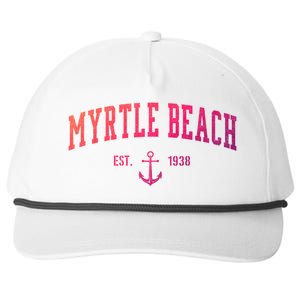 Myrtle Beach South Carolina Funny Gift And Snapback Five-Panel Rope Hat