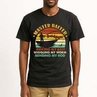 Master Baiter Specializing In Jerking My Bait Funny Fishing Tall T-Shirt