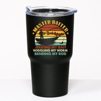 Master Baiter Specializing In Jerking My Bait Funny Fishing Tumbler