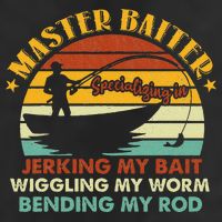 Master Baiter Specializing In Jerking My Bait Funny Fishing Tumbler