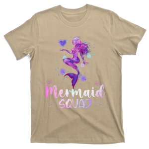 Mermaid Birthday Squad Party Mermaid Halloween T-Shirt