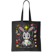 Mi Burrito Sabanero Mexican Christmas Donkey Spanish Xmas Tote Bag