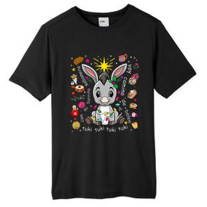 Mi Burrito Sabanero Mexican Christmas Donkey Spanish Xmas Tall Fusion ChromaSoft Performance T-Shirt