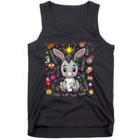 Mi Burrito Sabanero Mexican Christmas Donkey Spanish Xmas Tank Top