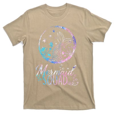 Mermaid Birthday Squad Party Matching Family Mermaid Lovers (1) T-Shirt