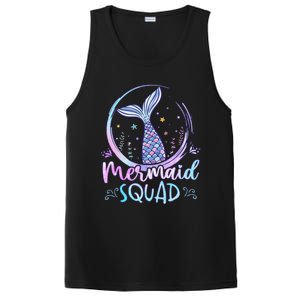 Mermaid Birthday Squad Party Girl Women Mermaid PosiCharge Competitor Tank