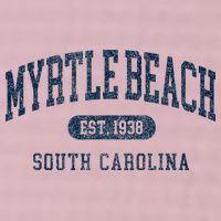 Myrtle Beach South Carolina Established Souvenir 25L Jumbo Tote