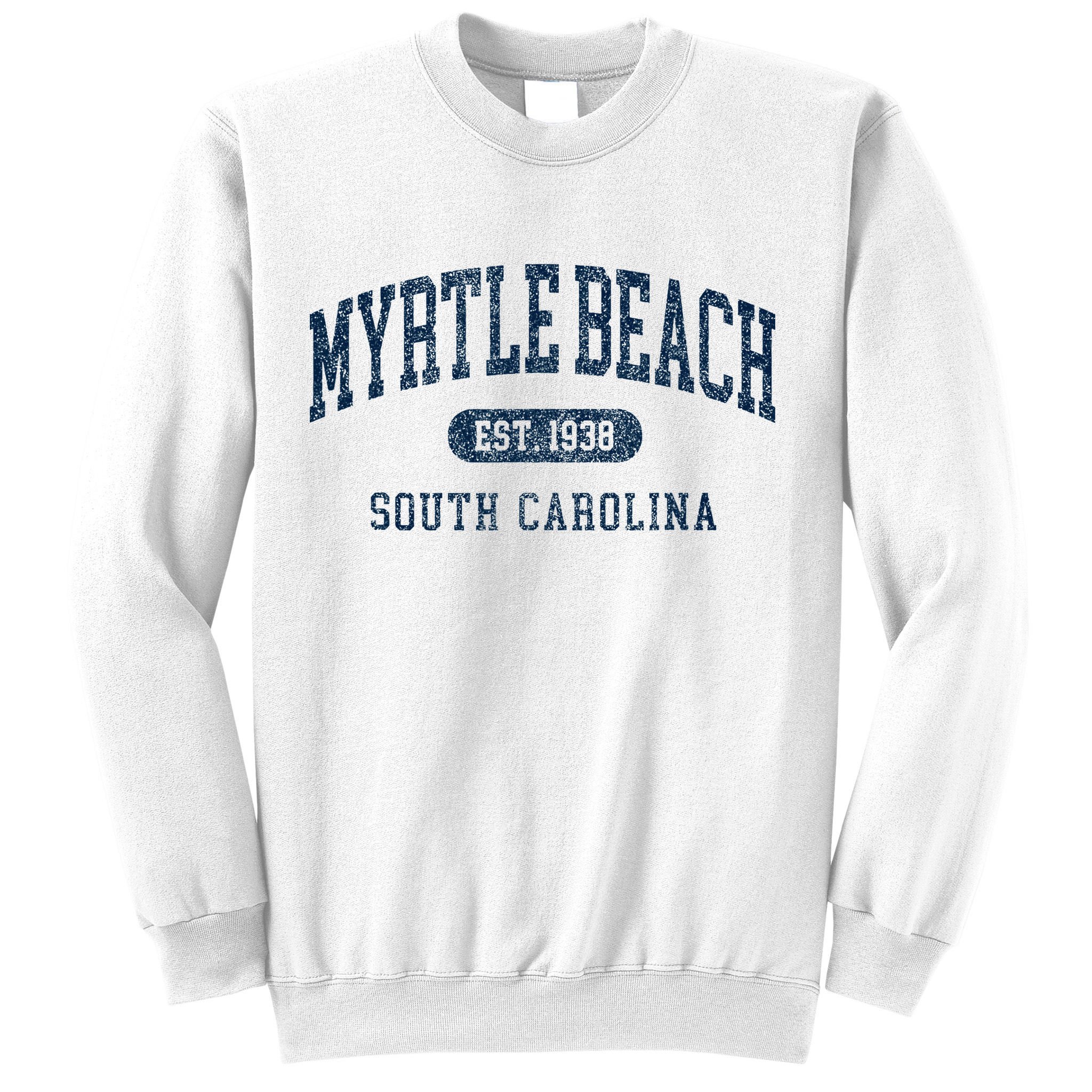 Myrtle Beach South Carolina Established Souvenir Sweatshirt
