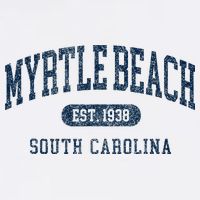 Myrtle Beach South Carolina Established Souvenir Sweatshirt