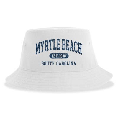 Myrtle Beach South Carolina Established Souvenir Sustainable Bucket Hat