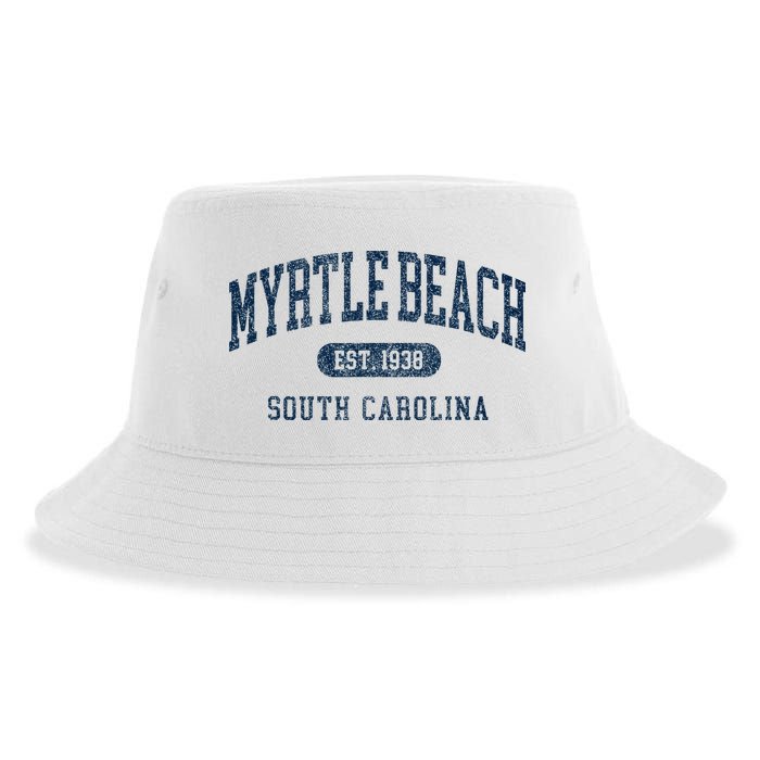 Myrtle Beach South Carolina Established Souvenir Sustainable Bucket Hat