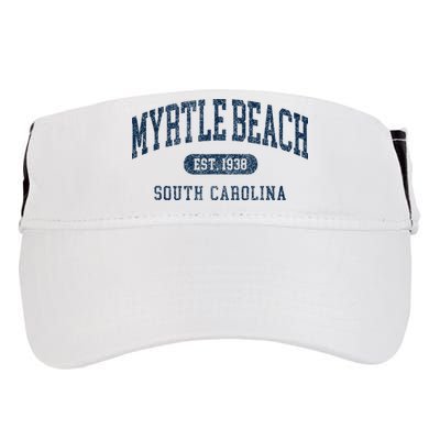 Myrtle Beach South Carolina Established Souvenir Adult Drive Performance Visor