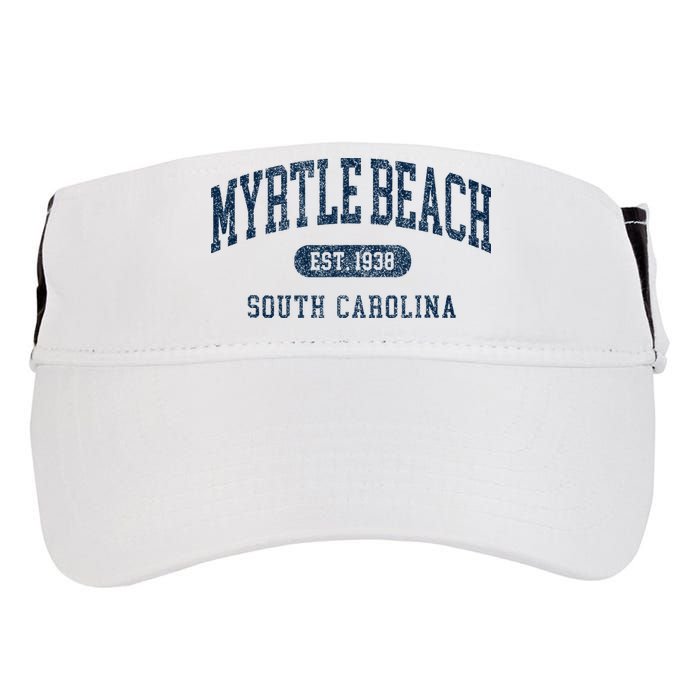 Myrtle Beach South Carolina Established Souvenir Adult Drive Performance Visor