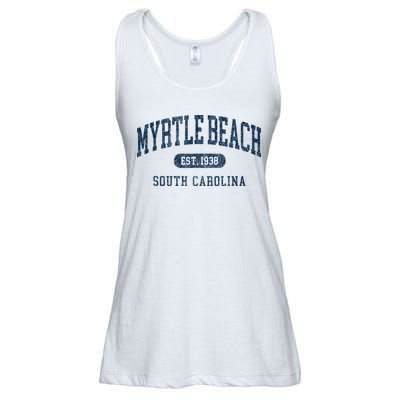 Myrtle Beach South Carolina Established Souvenir Ladies Essential Flowy Tank
