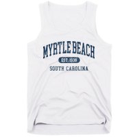 Myrtle Beach South Carolina Established Souvenir Tank Top