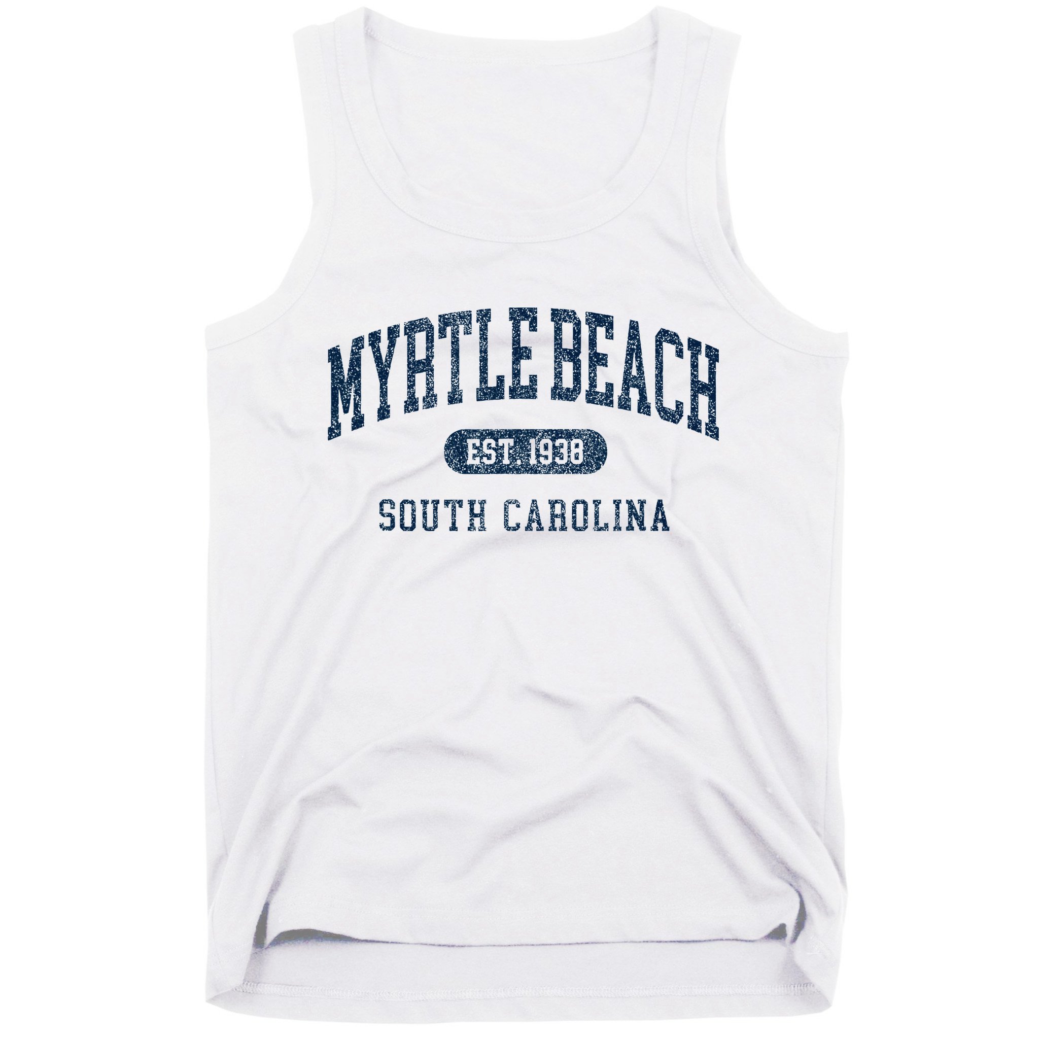 Myrtle Beach South Carolina Established Souvenir Tank Top
