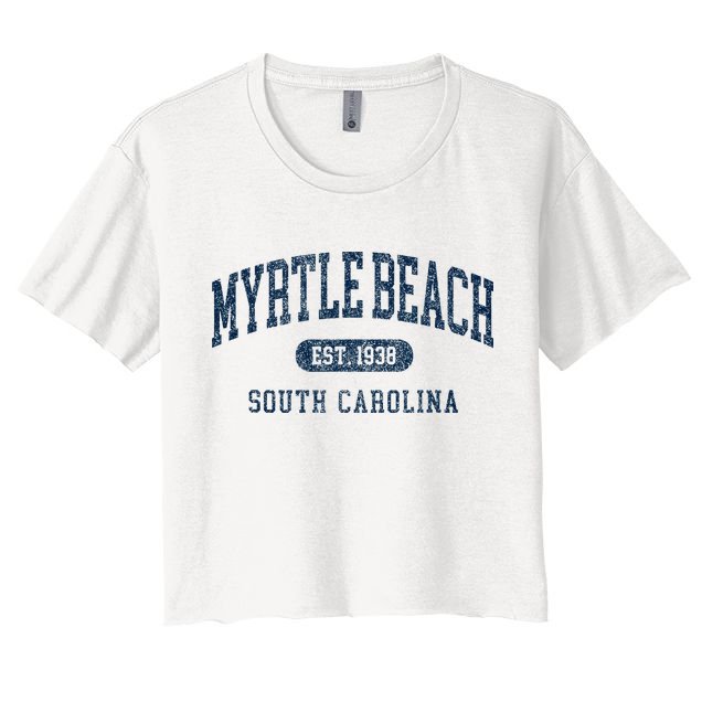 Myrtle Beach South Carolina Established Souvenir Crop Top