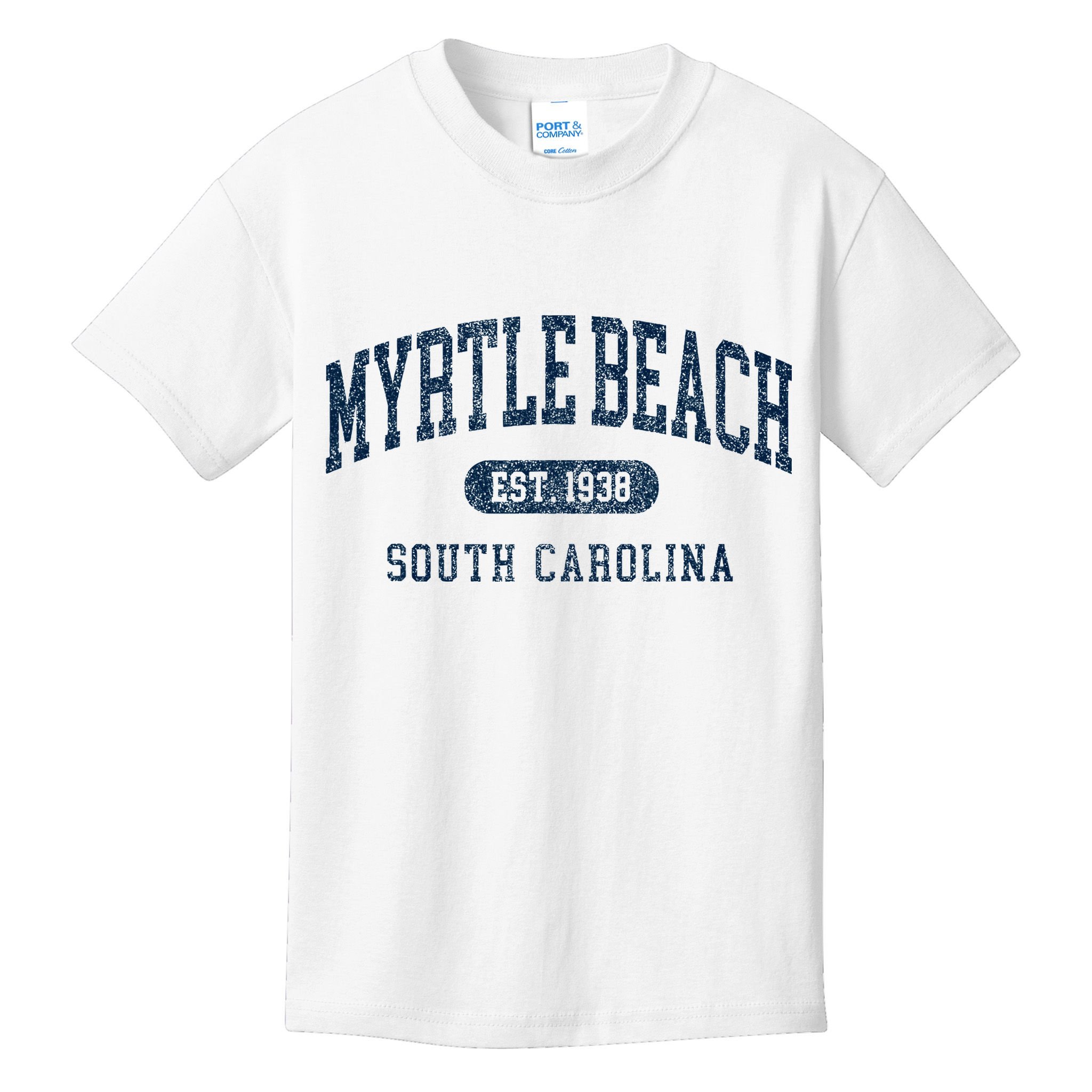 Myrtle Beach South Carolina Established Souvenir Kids T-Shirt