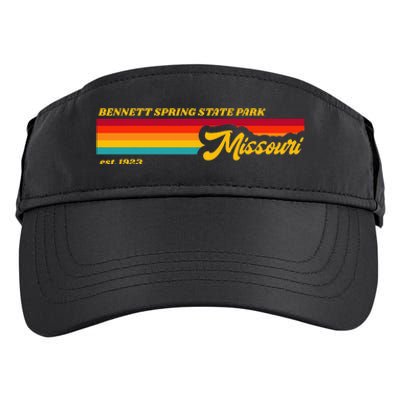 Missouri Bennett Spring State Park Adult Drive Performance Visor