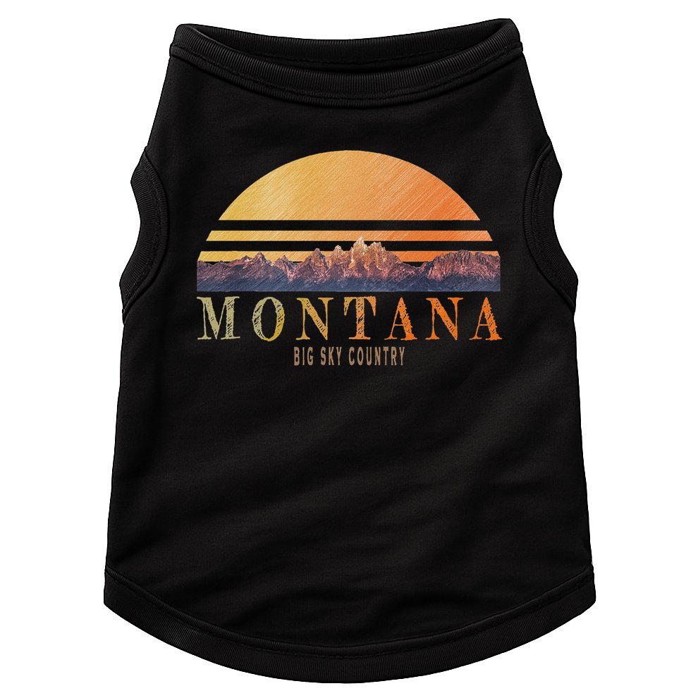 Montana Big Sky Country Doggie Tank