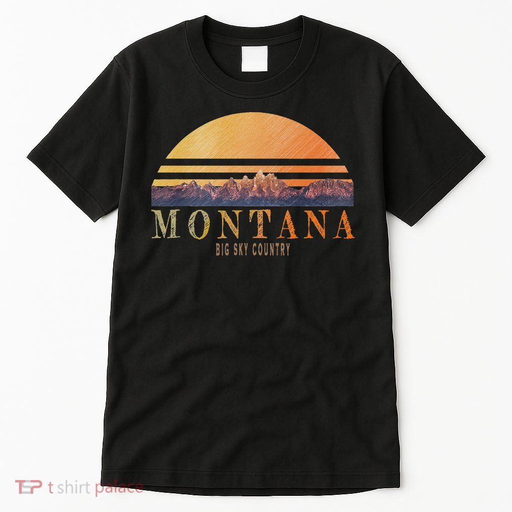 Montana Big Sky Country Tall T-Shirt