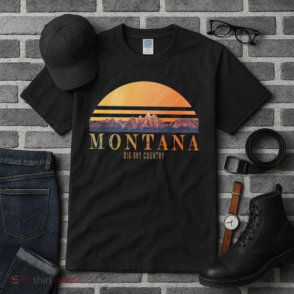 Montana Big Sky Country Tall T-Shirt