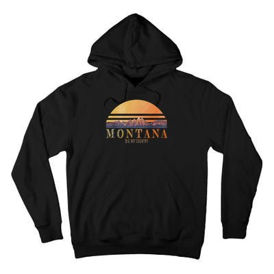 Montana Big Sky Country Tall Hoodie