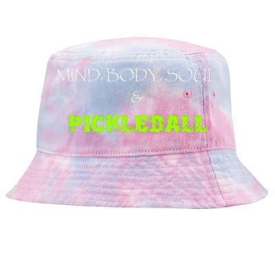 Mind Body Soul Pickleball Tie-Dyed Bucket Hat