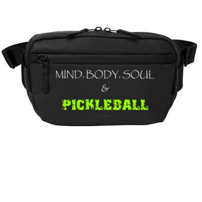 Mind Body Soul Pickleball Crossbody Pack