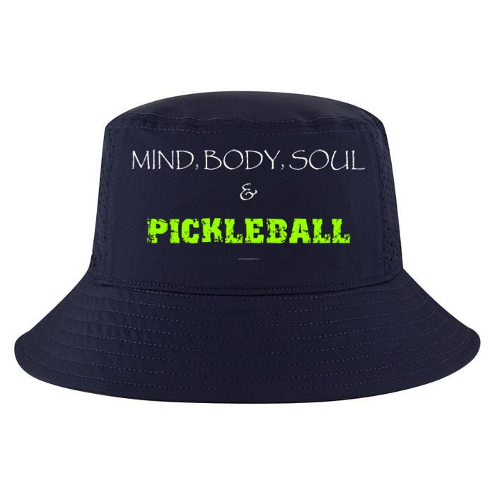 Mind Body Soul Pickleball Cool Comfort Performance Bucket Hat