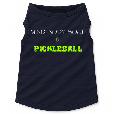 Mind Body Soul Pickleball Doggie Tank