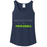 Mind Body Soul Pickleball Ladies Essential Tank